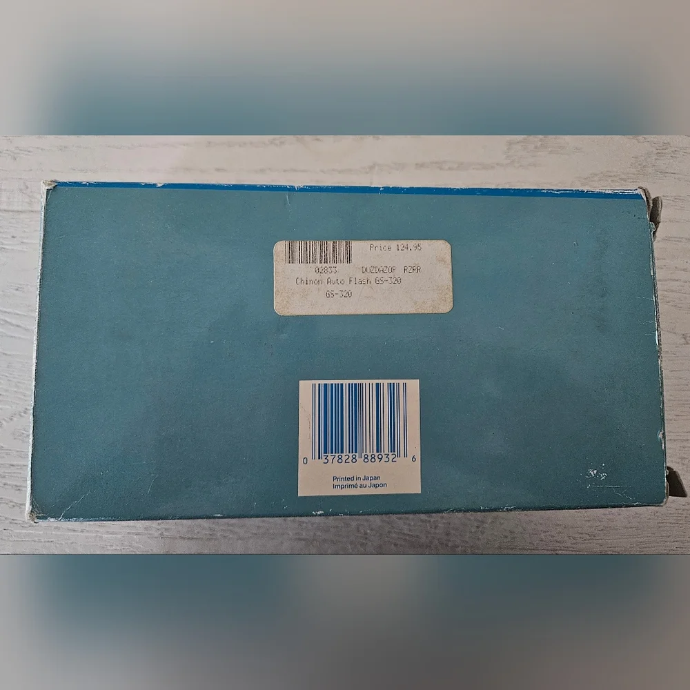 Flash CHINON AUTO GS 320 Auto Ranges Vintage Retro With Box & Manual